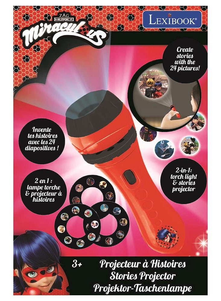 Lexibook Miraculous Stories Projector and Torch Light - Image 4