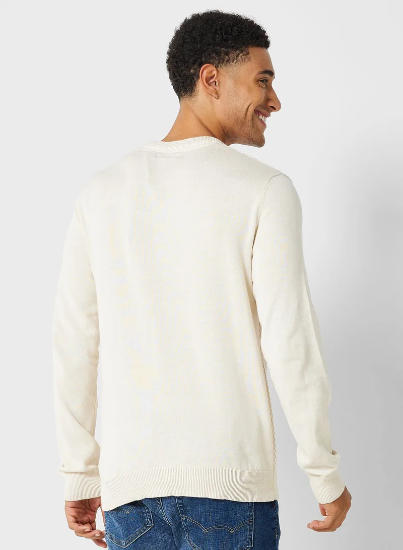 BRAVE SOUL Logo Sweatshirt