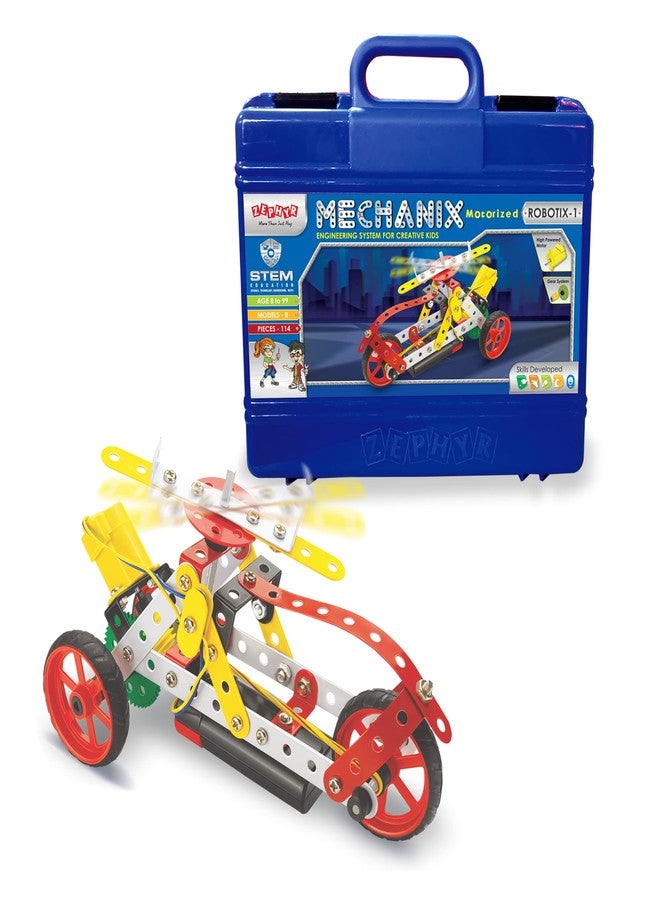 Mechanix Robotix - 1 Smart Bag, Construction Toy, Building Blocks, DIY Toy, Boys & Girls 7+ (Multicolor) - Image 1