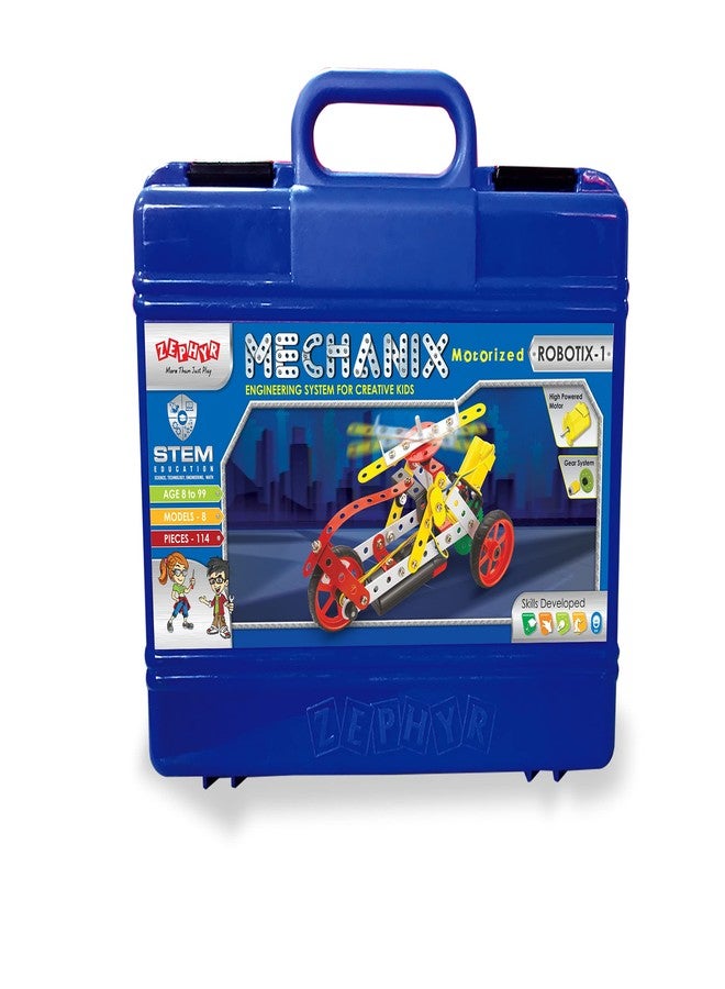 Mechanix Robotix - 1 Smart Bag, Construction Toy, Building Blocks, DIY Toy, Boys & Girls 7+ (Multicolor) - Image 2