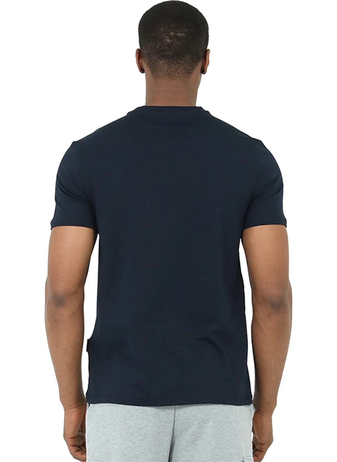 North Ice Crew Neck Navy Blue Men's T-Shirt NI23003