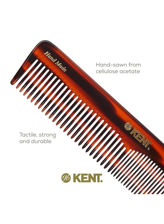 KENT مشط كينت 16T ذو الأسنان المزدوجة لتصفيف الشعر، مشط مصفف بأسنان رفيعة وعريضة للشعر، اللحية والشارب، مشط تصفيف الشعر الخشن والناعم للرجال والنساء والأطفال. صنع في إنجلترا - Image 2