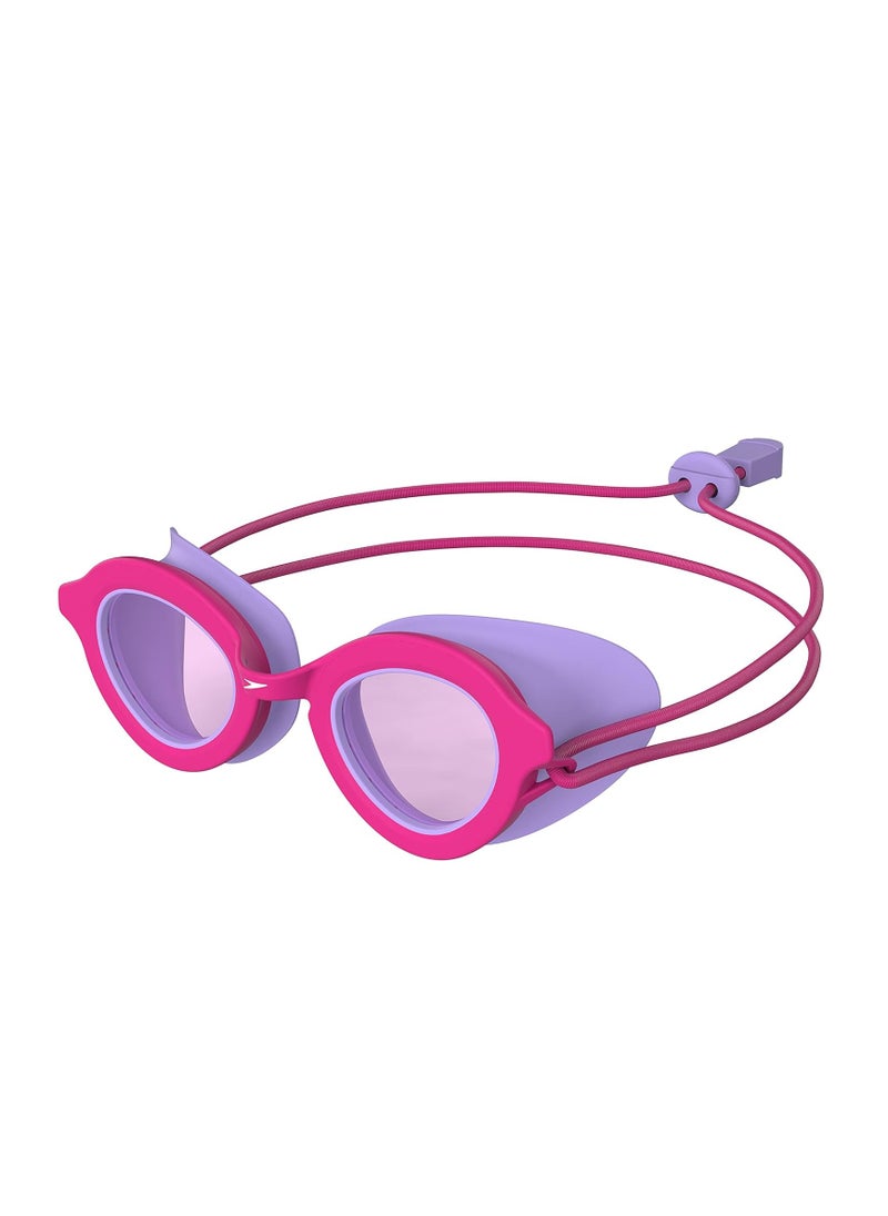 speedo - Sunny G Sea Shells Swimming Goggles | Girls | Kids | Fun Cat-Eye Design | No-Snag Adjustable Strap | Anti-Fog & UV Protection - Image 1