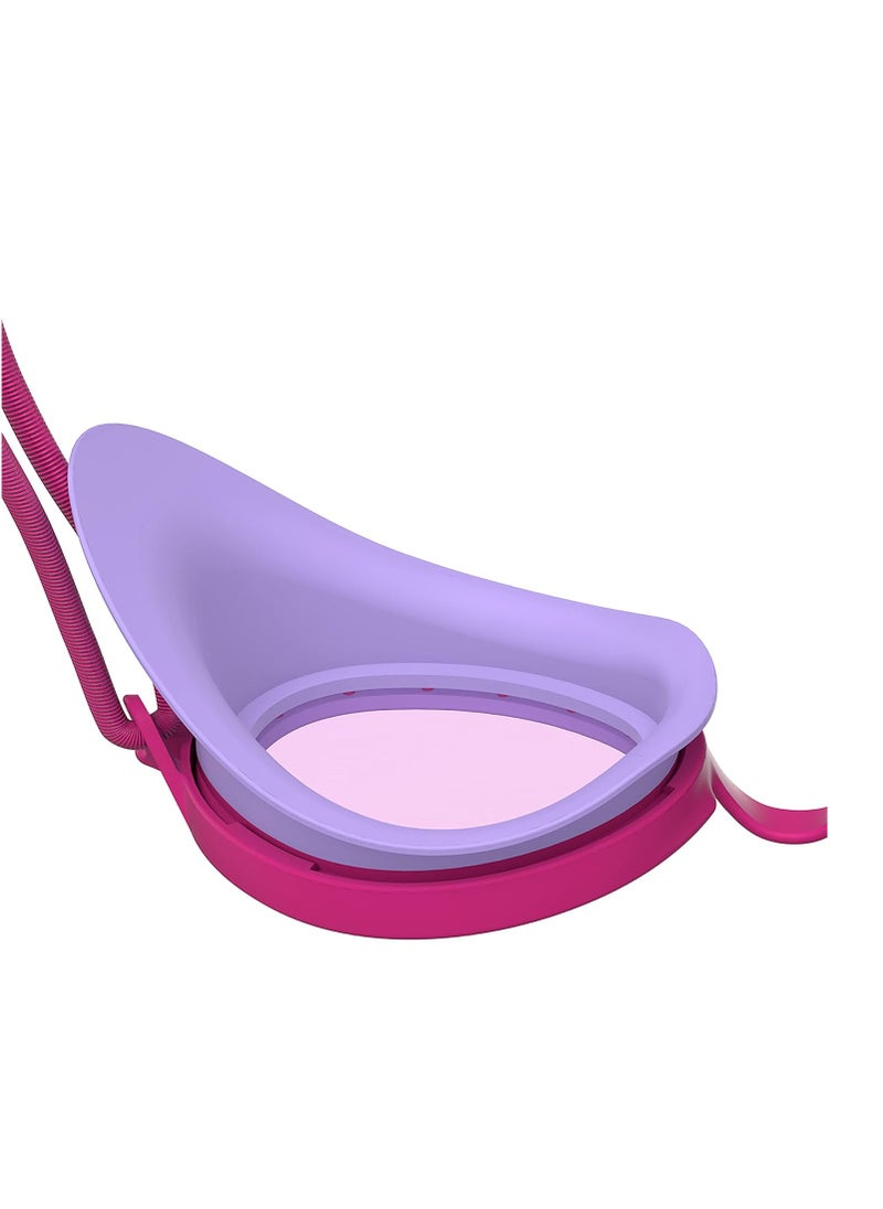 speedo - Sunny G Sea Shells Swimming Goggles | Girls | Kids | Fun Cat-Eye Design | No-Snag Adjustable Strap | Anti-Fog & UV Protection - Image 1