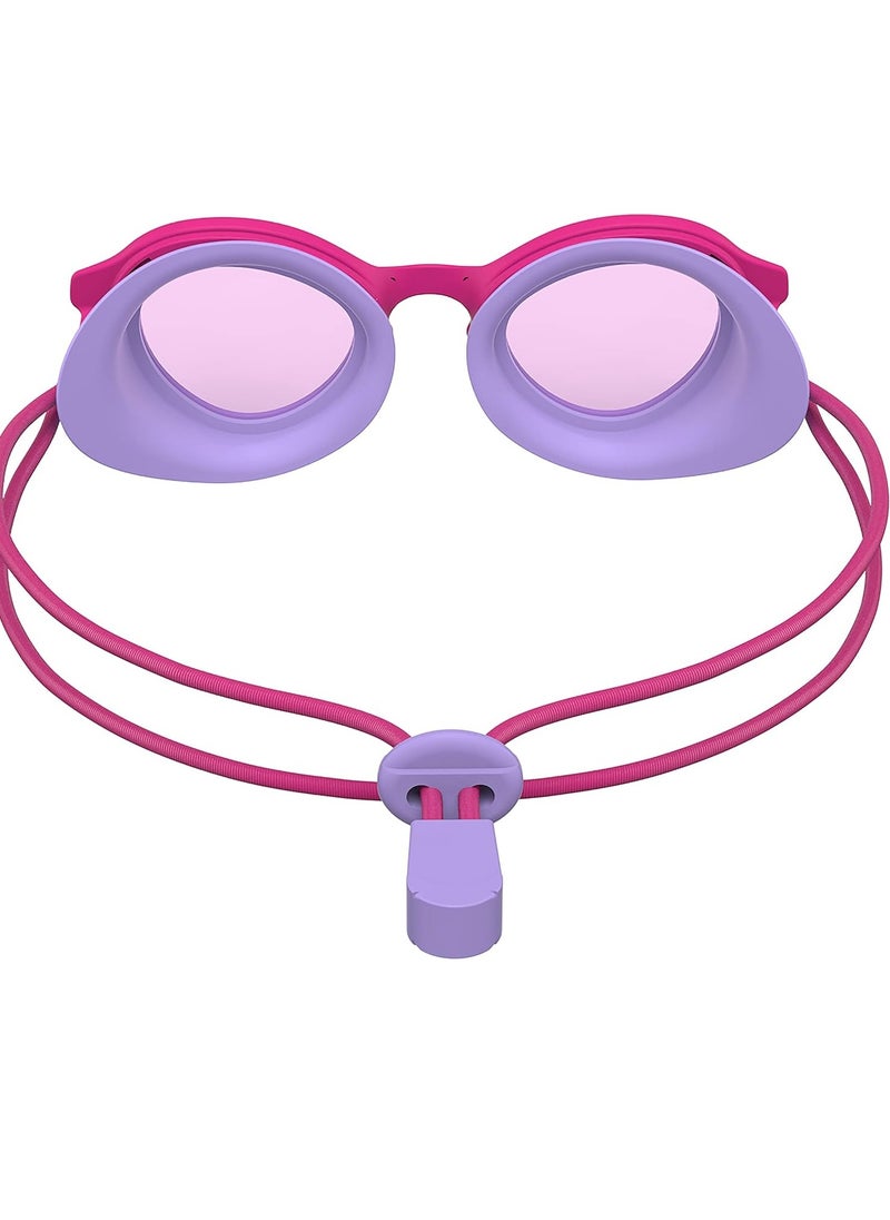 speedo - Sunny G Sea Shells Swimming Goggles | Girls | Kids | Fun Cat-Eye Design | No-Snag Adjustable Strap | Anti-Fog & UV Protection - Image 1