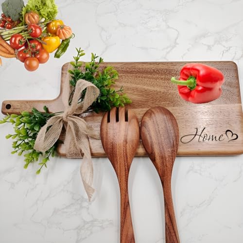 ACUDUDOMA Housewarming Gifts New Home Gift Idea, First Home Gift for Women Men Homeowner, Closing Gifts for Home Buyers, Wooden Cutting Boards Gift Set, New Apartment Essentials New Adventure New Memories - Image 5