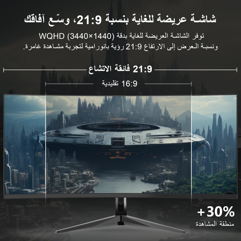 شاشة ألعاب Z-EDGE مقاس 27 بوصة، 240 هرتز، IPS، 1 مللي ثانية، FreeSync، FHD 1080P UG27PJ-أبيض - Image 4