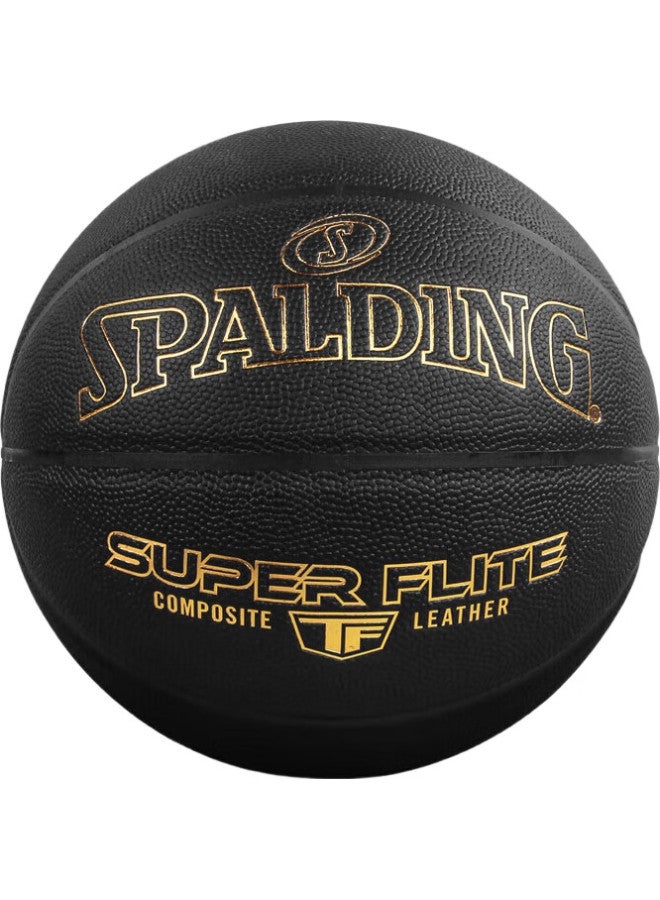 SPALDING Classic Black And Gold Indoor/Outdoor Size 7 Pu Basketball 77-559Y - Image 3