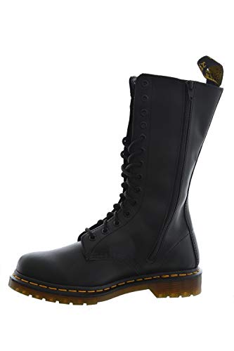 Dr Martens Dr. Martens womens 1914 Vonda Combat Boot, Black Softy T, 5 US - Image 2