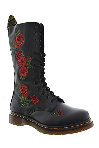 Dr Martens Dr. Martens womens 1914 Vonda Combat Boot, Black Softy T, 5 US - Image 4