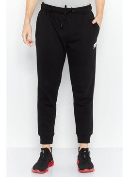 DKNY Sport Men Sportswear Fit Brand Logo Walking Sweatpants, Black  - Image 1