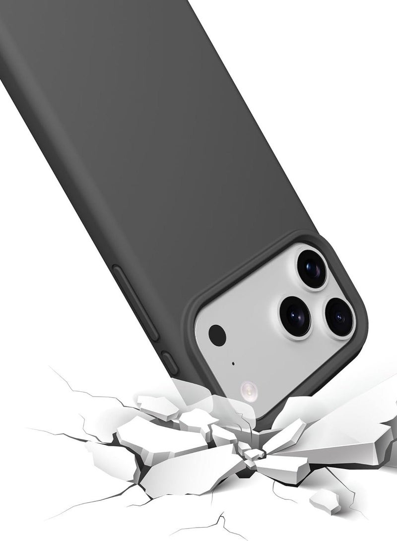 iPhone 17 Pro Max Cover Liquid Soft Silicone iPhone 17 Pro Max Case Anti Scratch with Inside Microfiber Lining Shockproof Protective Phone Case for iPhone 17 Pro Max - Image 3
