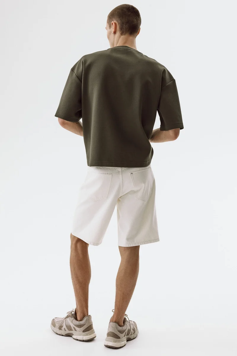 H&M Oversized Fit Scuba T-shirt