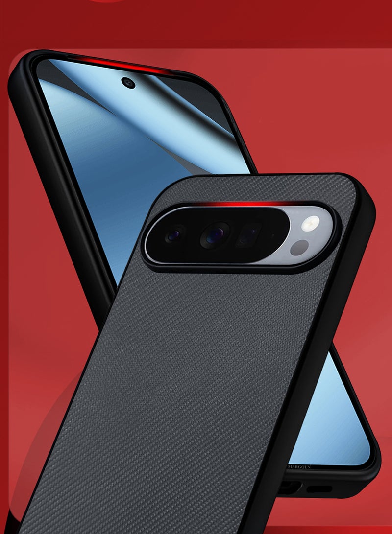 CATANES Hard Carbon-Laminated Protective Cover for Google Pixel 10 Pro – Slim Shockproof Case - Grey - Image 3