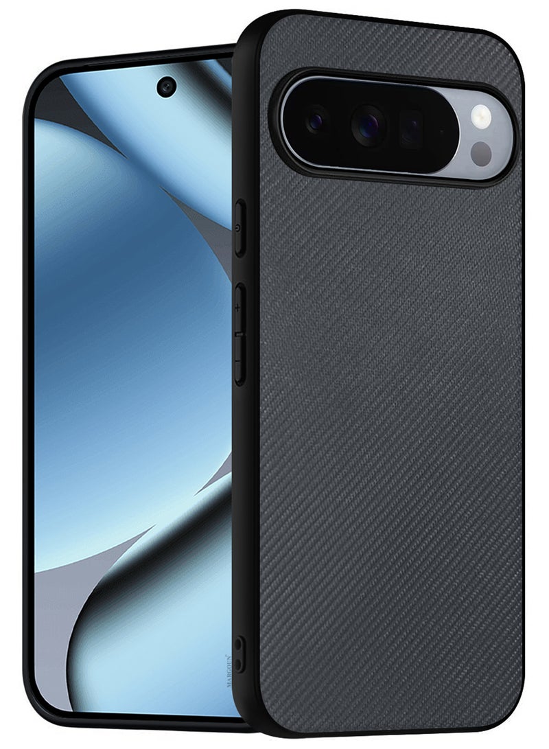 CATANES Hard Carbon-Laminated Protective Cover for Google Pixel 10 Pro – Slim Shockproof Case - Grey - Image 2