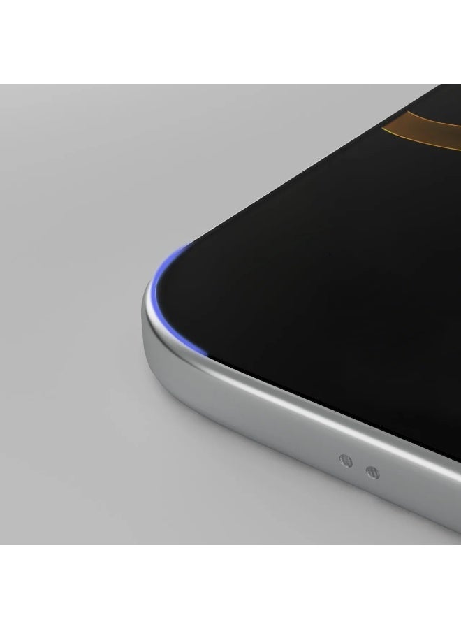 ليفيلو واقي شاشة ArmorX 3D لـ iPhone 17 Pro Max مع طبقة مقاومة 9H فائقة وطلاء مضاد للبصمات من النانو، طبقة أوليوفوبية، تجربة لمس ناعمة، حماية حواف أفضل بنسبة 40%، طبقة سيليكون مقاومة للصدمات، مقاوم للصدمات حتى 15 كجم – شفاف - Image 4