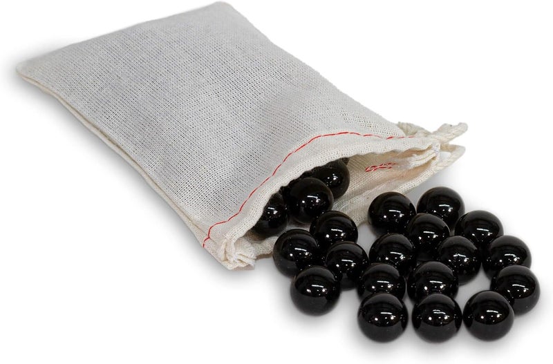 Maple Landmark Marble Solitaire Game - Classic Wooden Board with Black Marbles - Image 5