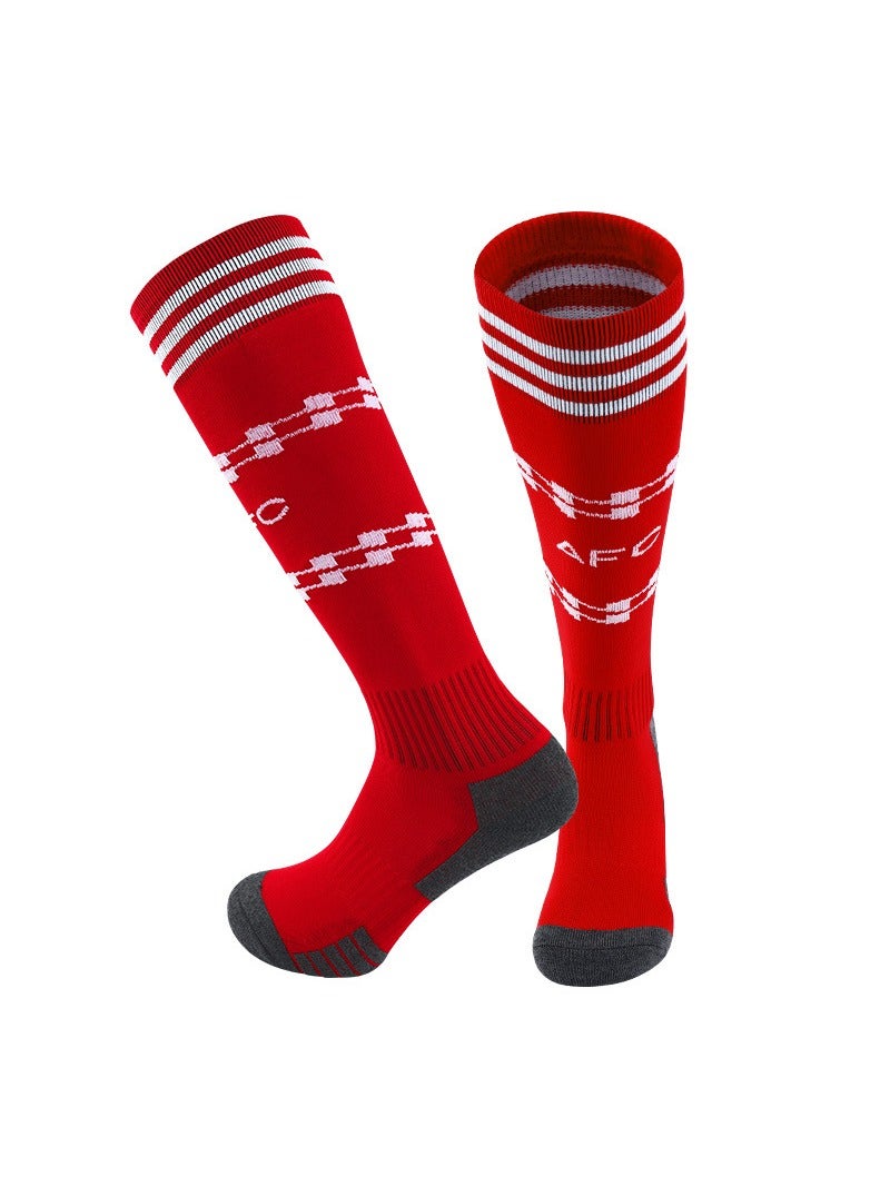 KUYING Wholesale of adult and children's towel bottom wear-resistant and odor resistant long tube sports socks for men 