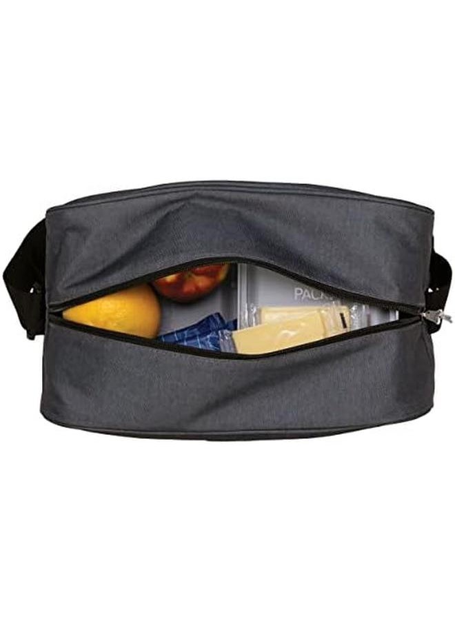 Freezable Zuma Can Cooler Built With Ecofreeze Technology Collapsible Reusable Zip Closure With Adjustable Shoulder Strap Fits 15 12 Oz Cans