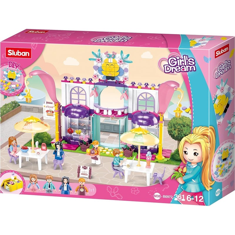 Sluban - Girls Dream Bar Brick 358 Pieces - - Image 1