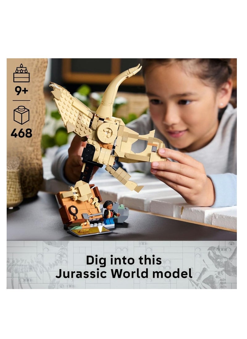 LEGO LEGO Dinosaur Fossils Triceratops Skull, Building Toy Playset 76969  - Image 5