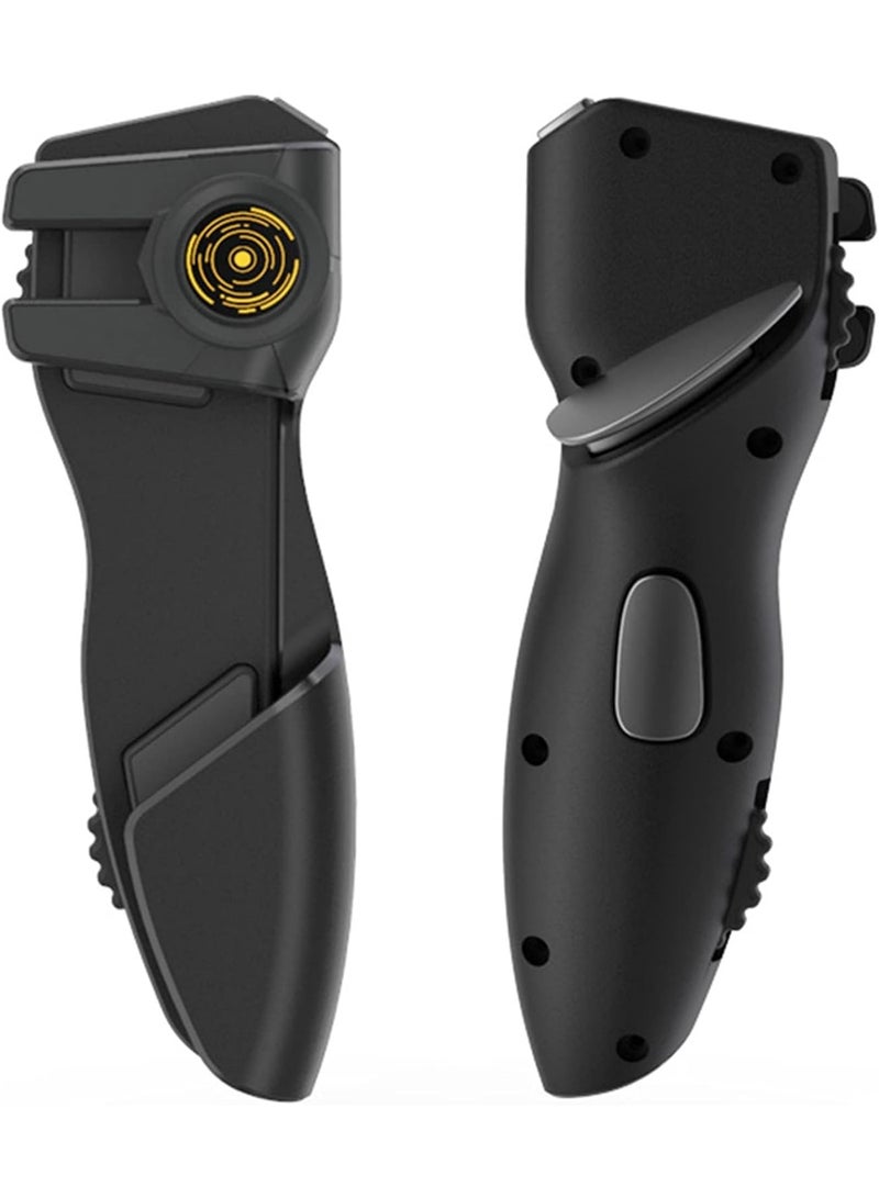 6 Finger Tablet Game Joystick Trigger Handle - L1R1 Shooter Fire Aim Button Controller for iPad, Android Tablet - Image 1