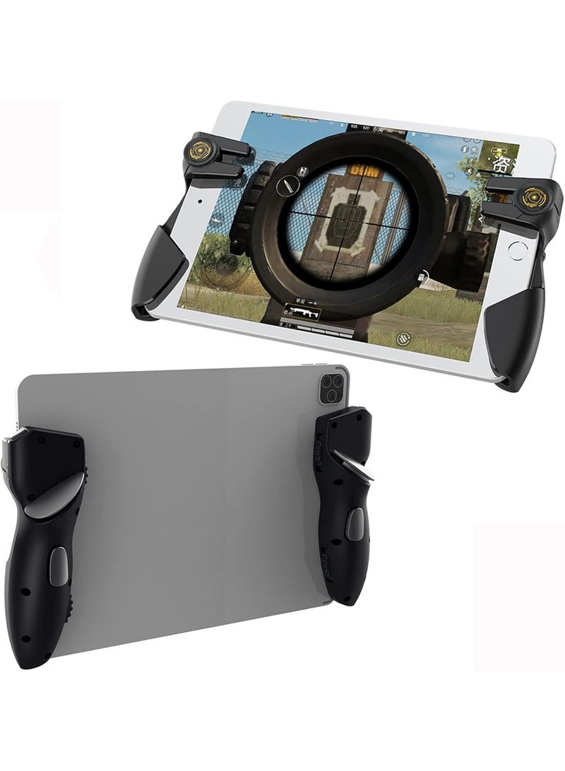6 Finger Tablet Game Joystick Trigger Handle - L1R1 Shooter Fire Aim Button Controller for iPad, Android Tablet - Image 2