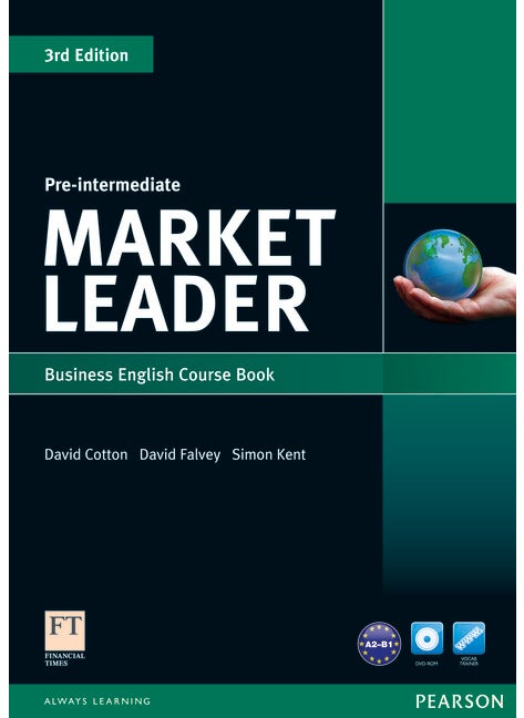 Market Leader 3rd Edition Pre-Intermediate Coursebook & DVD-Rom Pack 