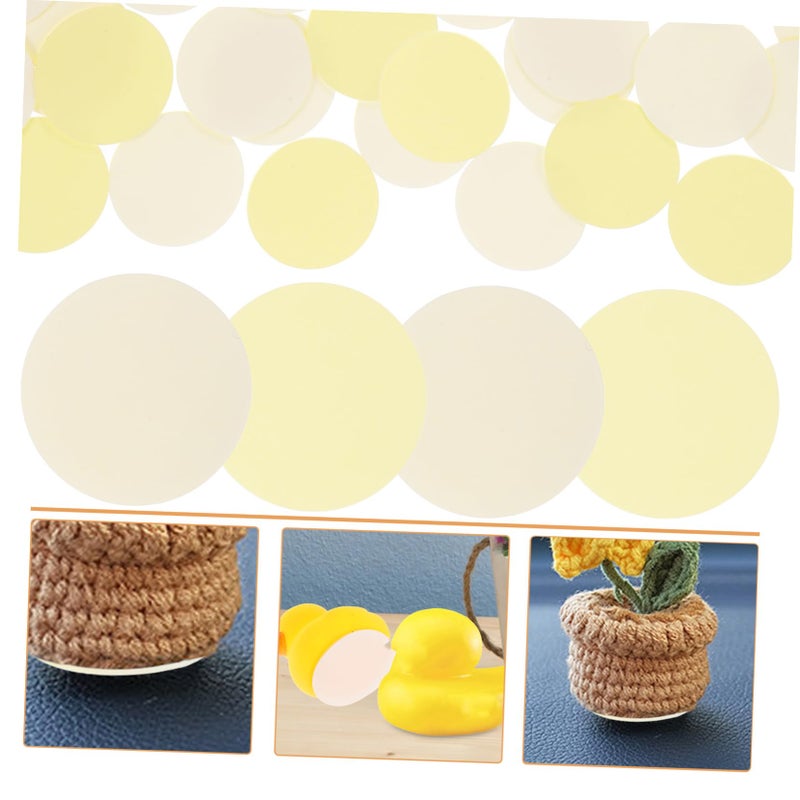 Double Sided Round Adhesive Pads 5 Pack 120 Pieces Mounting Stickers For Home Office Car Crafts And Decor - Image 3