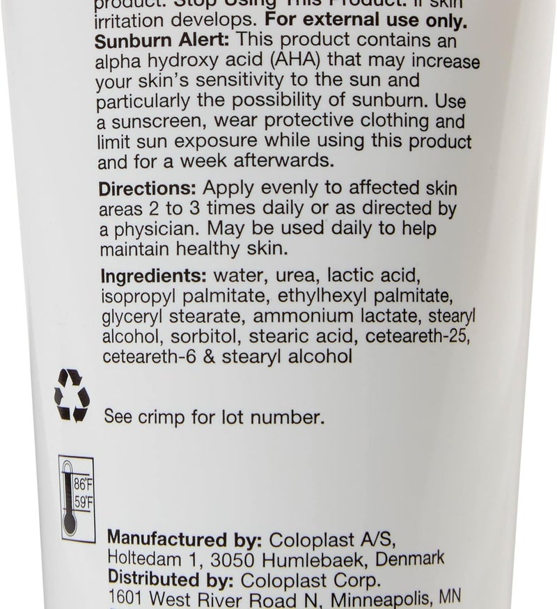 Coloplast Atrac-Tain Cream - Superior Moisturizing Cream with 10% Urea and 4% AHA for Extremely Dry, Cracked Skin - 5 oz Tube - Image 4