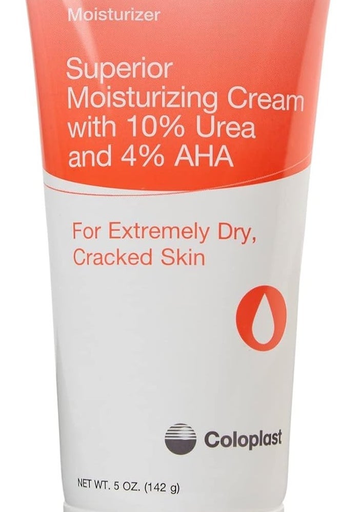 Coloplast Atrac-Tain Cream - Superior Moisturizing Cream with 10% Urea and 4% AHA for Extremely Dry, Cracked Skin - 5 oz Tube - Image 1