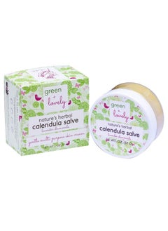 Green + Lovely GREEN+LOVELY NATURE'S HERBAL CALENDULA SALVE LAVENDER CHAMOMILE 57G  - Image 2