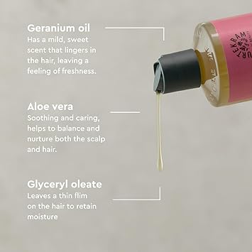 Urtekram Urtekram Moisturizing Rose Shampoo for Normal Hair 500ml - Image 4