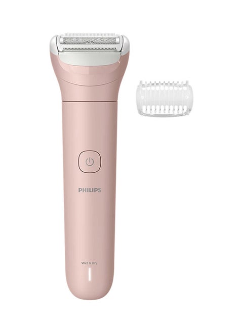 Cordless Wet And Dry Lady Shaver, Legs, Arm, Underarm, Wet And Dry Usage, USB-A Charging, Quick Charge for the first use - BRL128/10