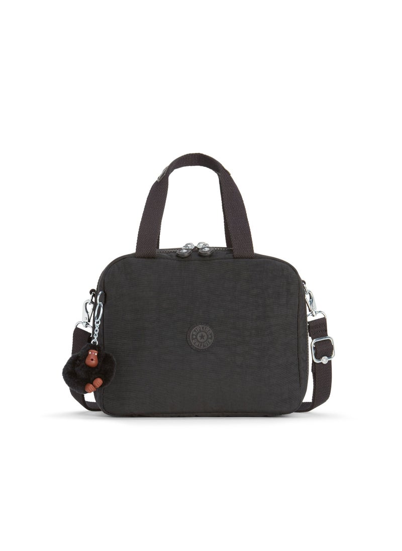 kipling Kipling Miyo kids Insulated medium lunch bag with trolley sleeve True Black  - Image 1