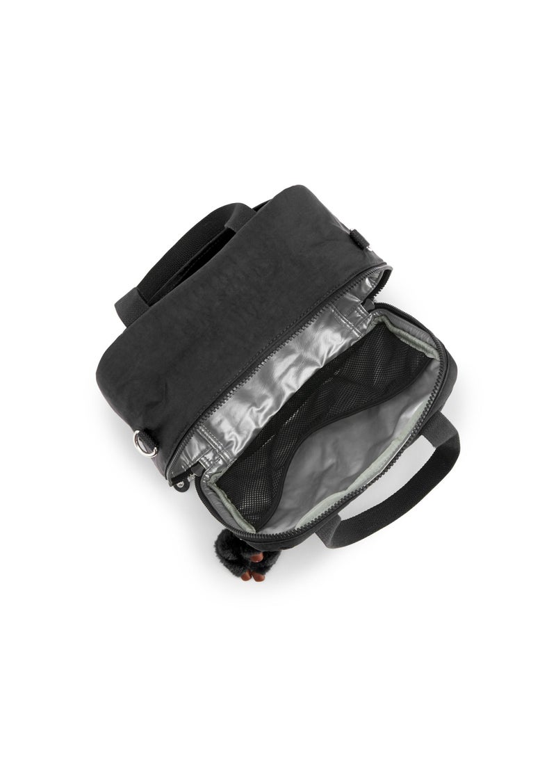 kipling Kipling Miyo kids Insulated medium lunch bag with trolley sleeve True Black  - Image 2
