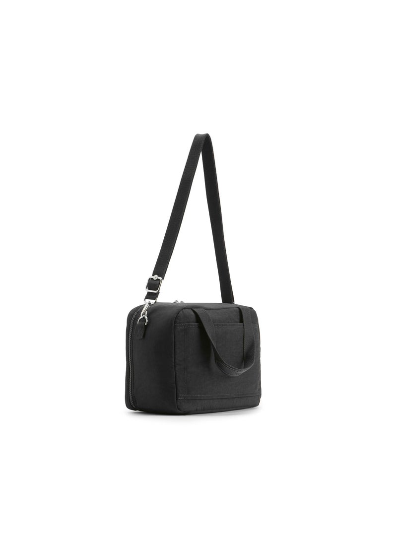 kipling Kipling Miyo kids Insulated medium lunch bag with trolley sleeve True Black  - Image 3