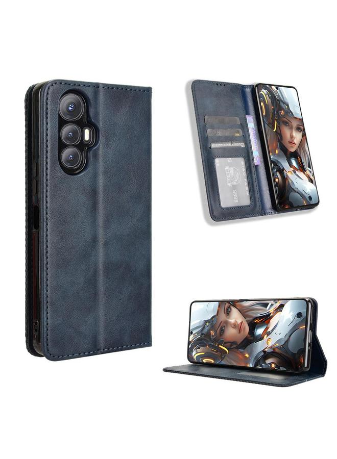 S-TOP Case For Cubot Max 5 Magnetic Buckle Retro Texture Leather Phone Case - Image 1