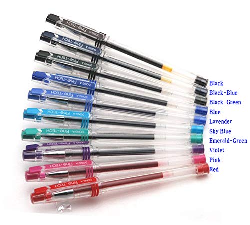 DONG-A Fine-Tech Excellent Writing 0.3mm Gel Ink Pens (10colors) by Dong-A - Image 2