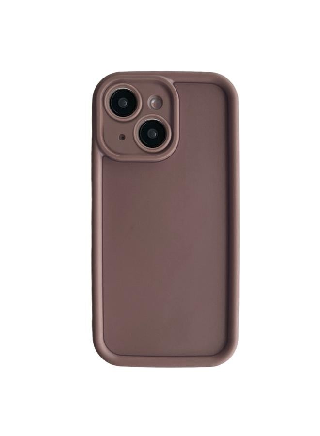 S-TOP Case For iPhone 15 Fine Hole Shockproof Frame Frosted TPU Phone Case - Image 1