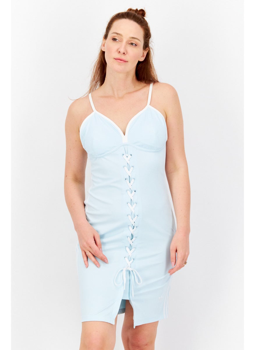 adidas Originals Women Sportswear Fit Dress, Light Blue  - Image 1
