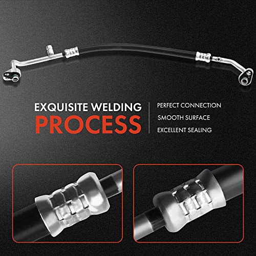 A-Premium A/C Discharge Line Hose Assembly Compatible with Nissan Altima 2013-2018 L4 2.5L, Compressor to Condenser - Image 5
