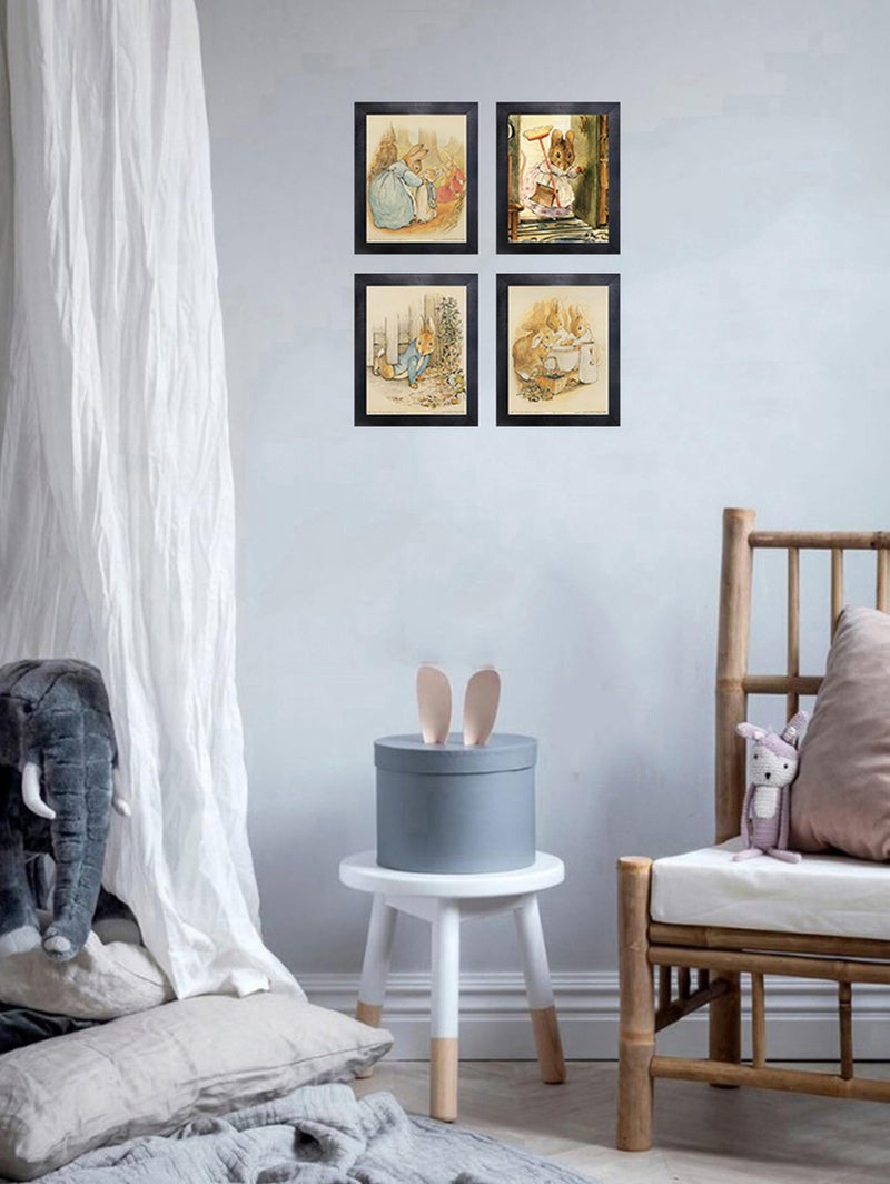Impact Posters Gallery The Tale of Peter Rabbit Beatrix Potter Kids Room Four Set 8x10 Wall Decor Art Print Poster - Image 4