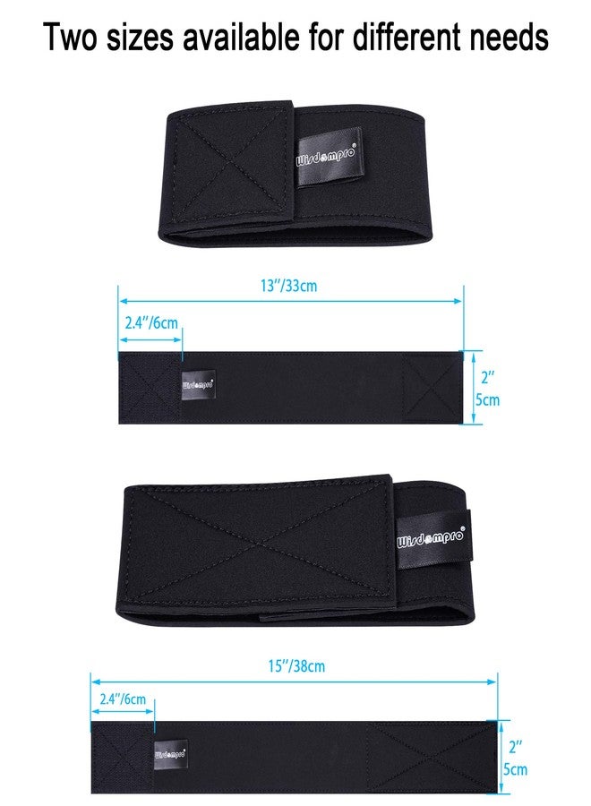 Wisdompro 2 Pcs Neoprene Ankle Blousing Garter Trousers Boot Blousers Strap for Wader Fishing Hunting Biking Military Uniform - Image 5