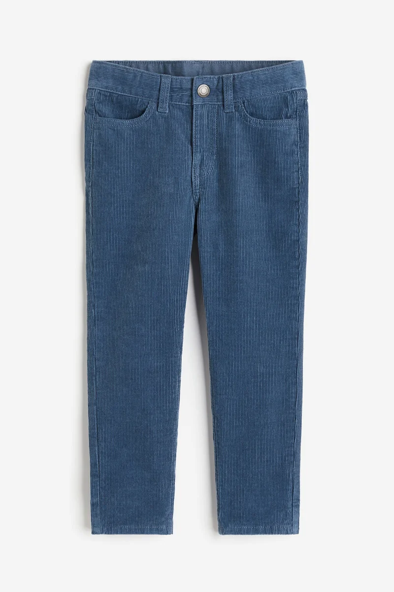 اتش اند ام Slim Fit Corduroy Trousers
