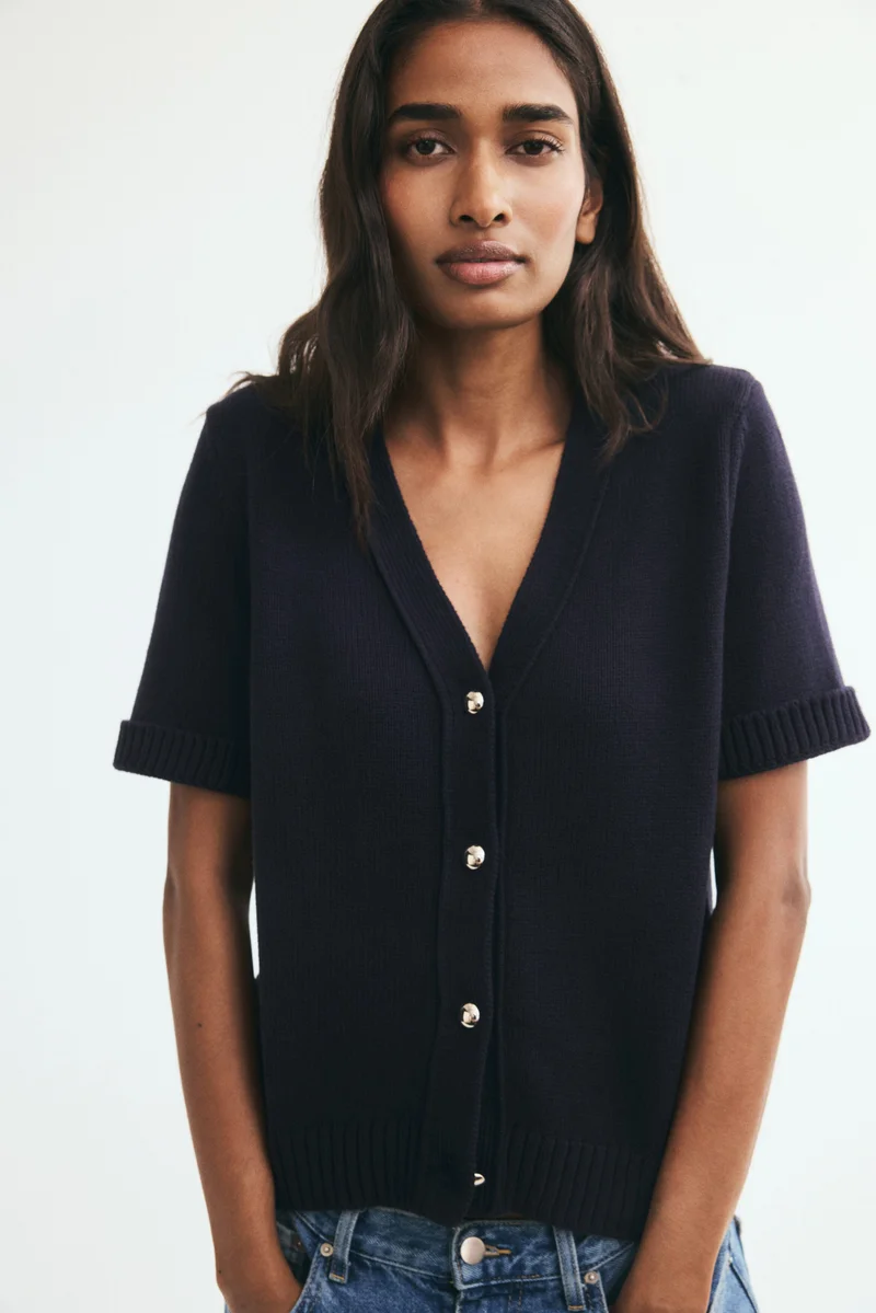 H&M Short-sleeved cardigan