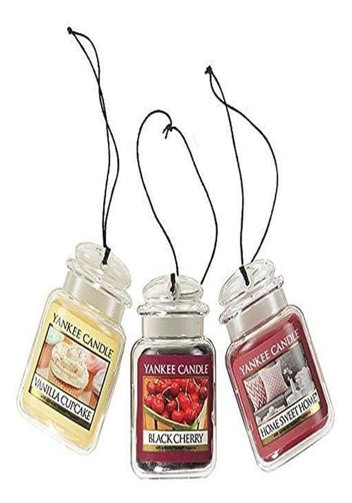 Yankee Candle Car Air Fresheners 3-Pack - Image 1