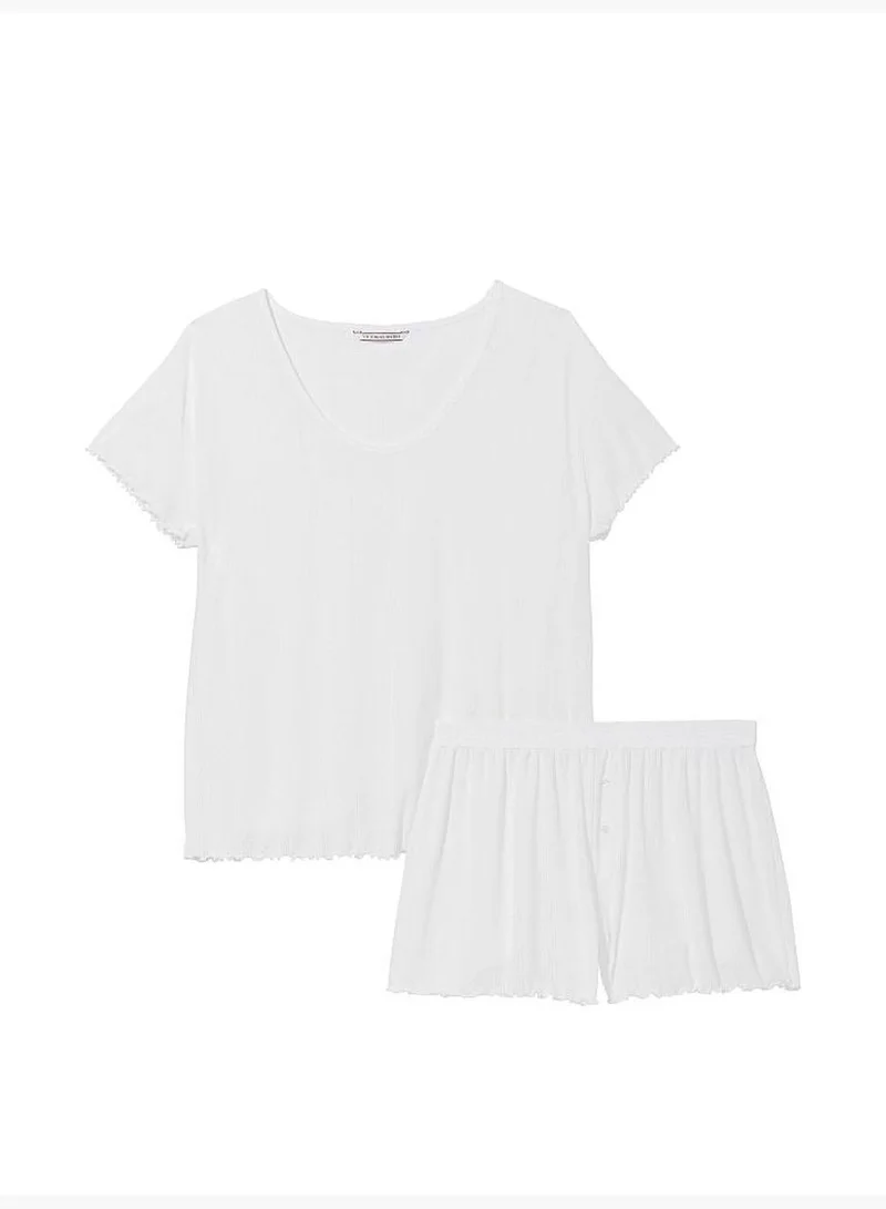 Victoria's Secret Pointelle Short Pajama Set
