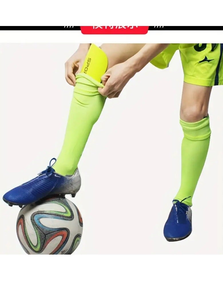 Spall 1pair Protective Soccer Shin Guards for Adults and Students - Reduce Injuries and Shock with Shin Pads for Football Training - Image 2