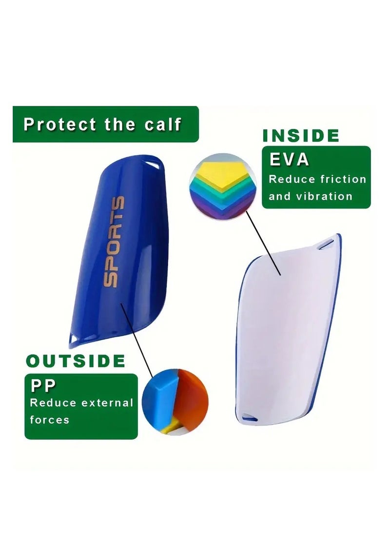 Spall 1pair Protective Soccer Shin Guards for Adults and Students - Reduce Injuries and Shock with Shin Pads for Football Training - Image 4